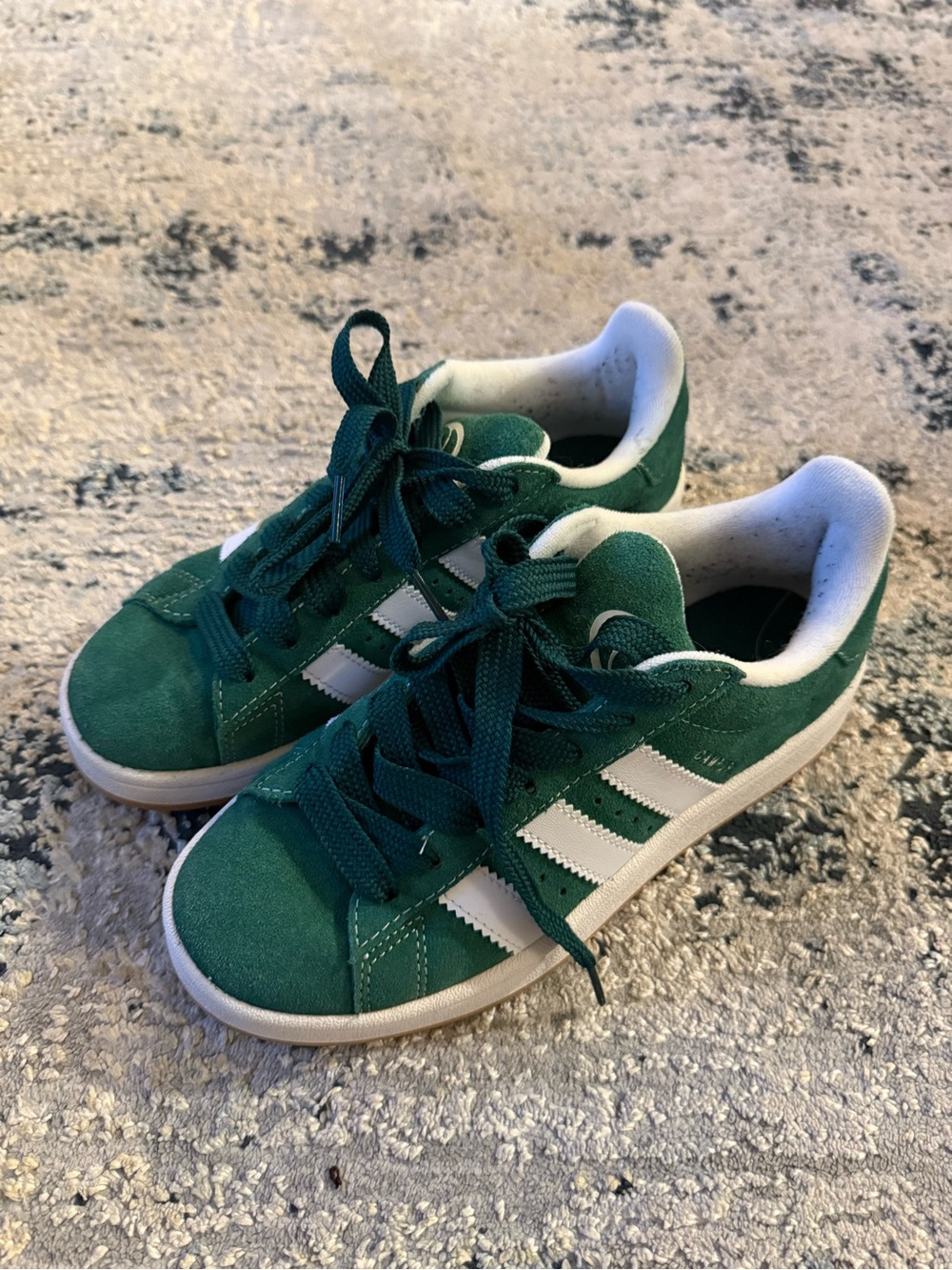 adidas Green Suede campus Sneakers